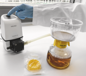 Vacuum Filtration Lab Filter Cell Culture DE L Sartorius red