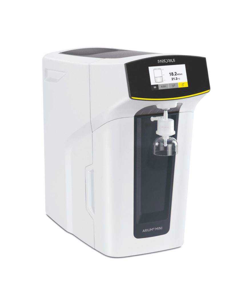 Arium® Mini Plus x Milli-Q 2 baixados 1