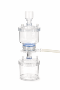 Vacuum Filter Holder Polycarbonate Microbial Enumeration Microbiology L 0000951 White Sartorius red
