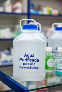 Água para uso Farmacêutico Água para uso Farmacêutico